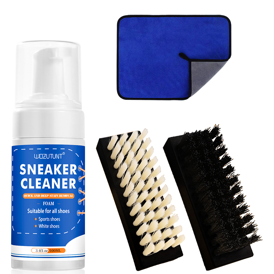 Sneaker Care White - ホワイト シューズ クリーナー キット スニーカー キャンバス