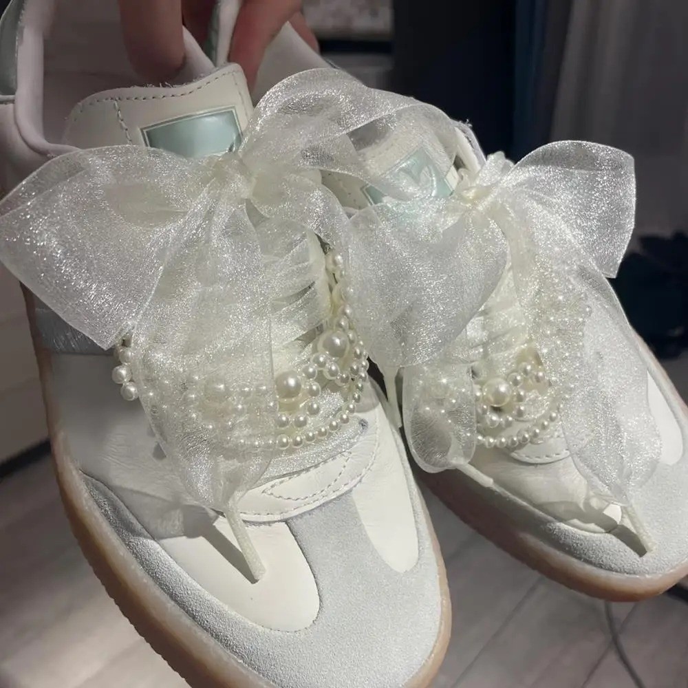新しい 4 センチ幅シフォン糸靴ひも 120 センチ長さスニ - Lace Replacement Flat のレビューと価格