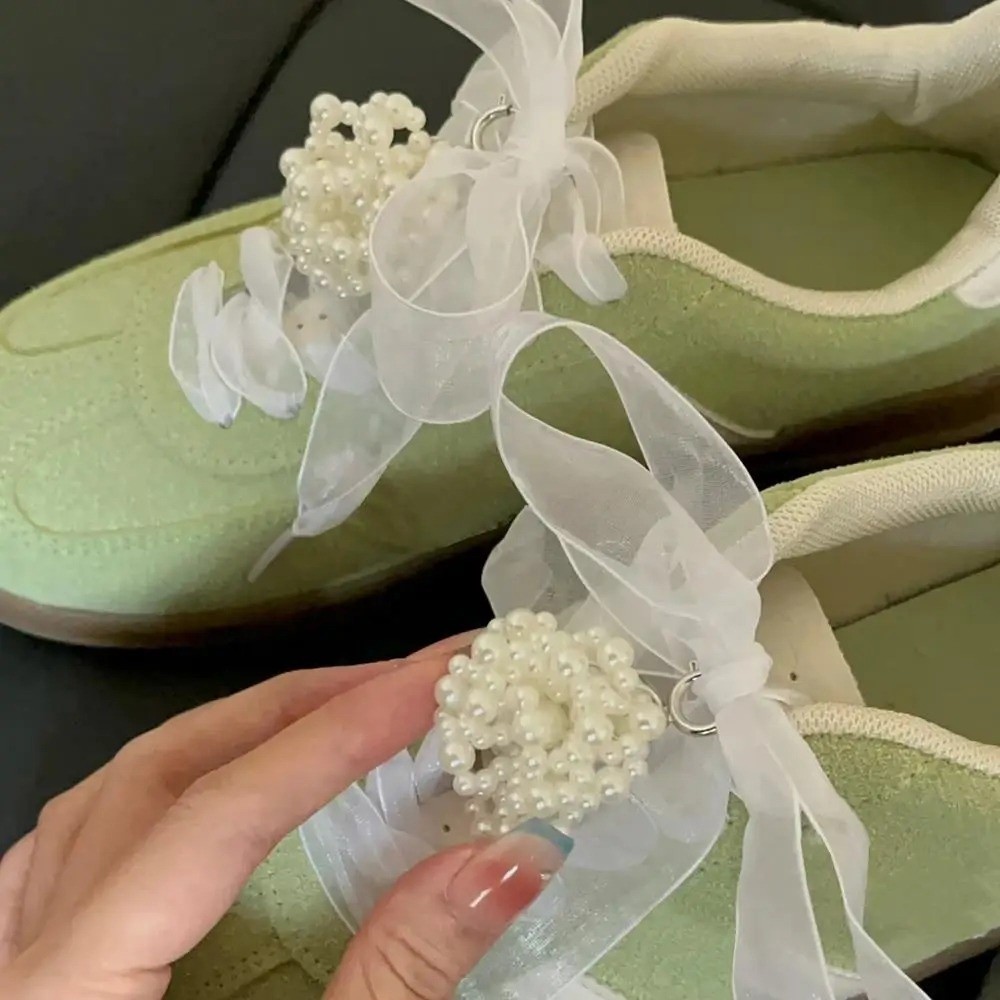 新しい 4 センチ幅シフォン糸靴ひも 120 センチ長さスニ - Lace Replacement Flat のレビューと価格