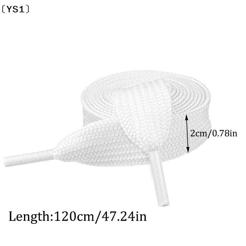 〔YS1〕2CM幅の太い靴ひも、スニーカー用、おしゃれで色落 - Lace Replacement Flat のレビューと価格
