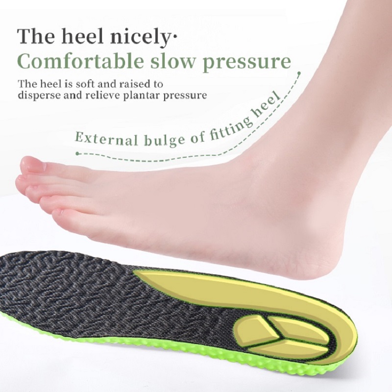 スポーツ衝撃吸収インソールグリーンpuメモリーフォーム通気性 - The Sneaker Care のレビューと価格