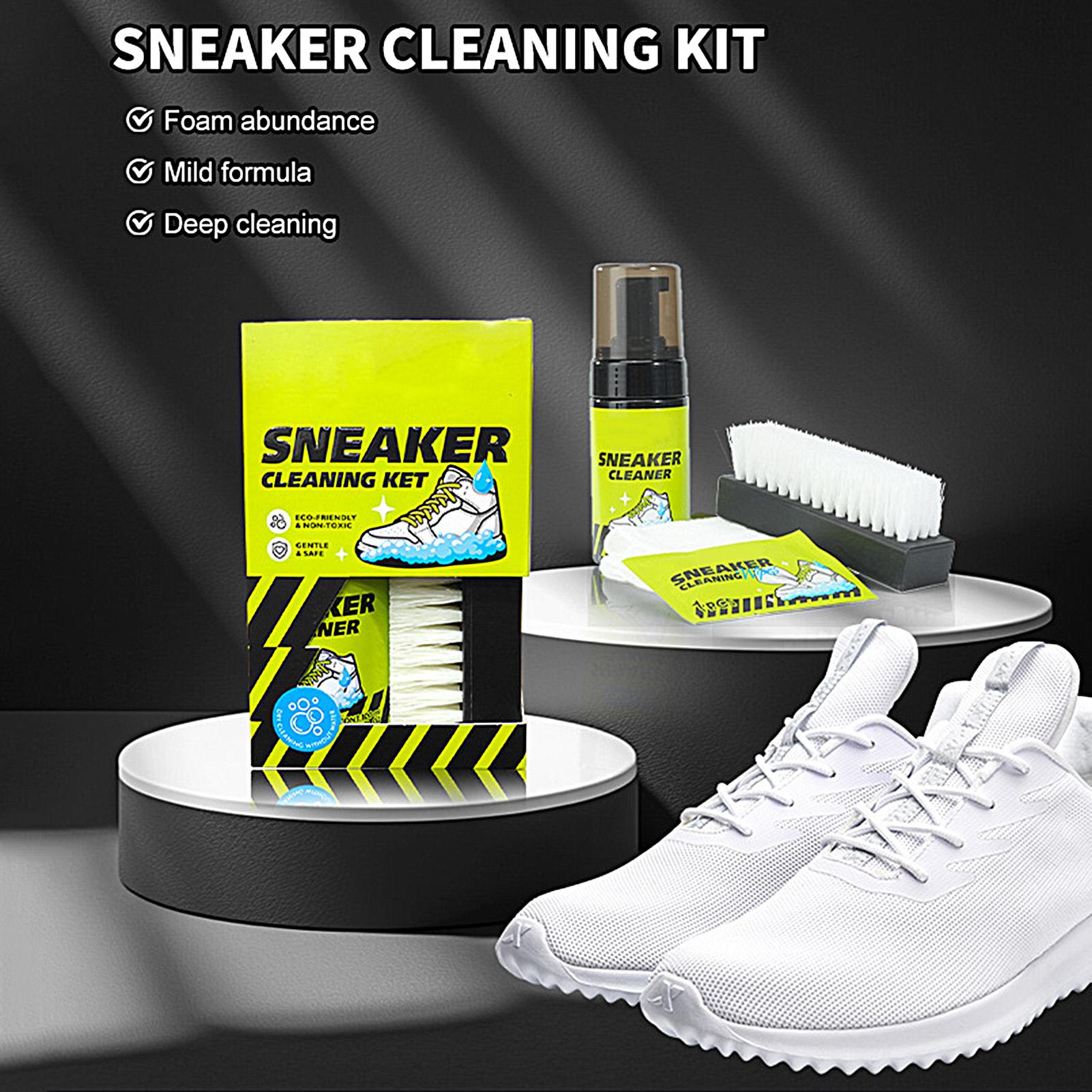 スニーカークリーナー 4個 100ml フォーム ノーウォッ - Sneaker Care White のレビューと価格