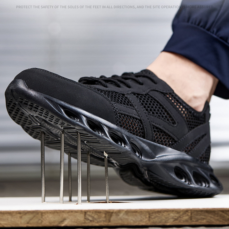 通気性のあるメンズ作業安全靴 軽量で快適な作業スニーカー 複 - Sneakers Care のレビューと価格