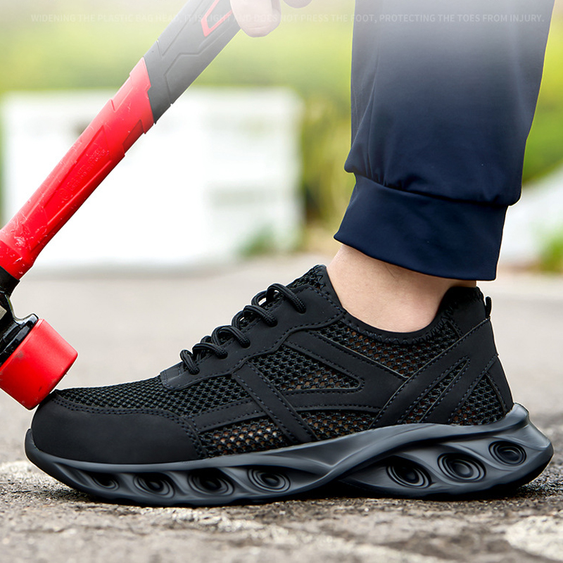 通気性のあるメンズ作業安全靴 軽量で快適な作業スニーカー 複 - Sneakers Care のレビューと価格