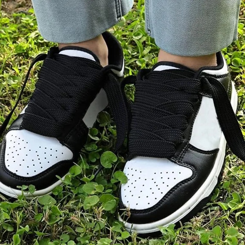 120CMの太い靴ひも、キャンパススニーカー用、厚くて幅広の - Lace Replacement Flat のレビューと価格