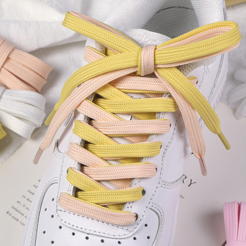 0.8 センチメートル二重層靴ひもキャンバススニーカー用ソリ - Lace Replacement Flat のレビューと価格
