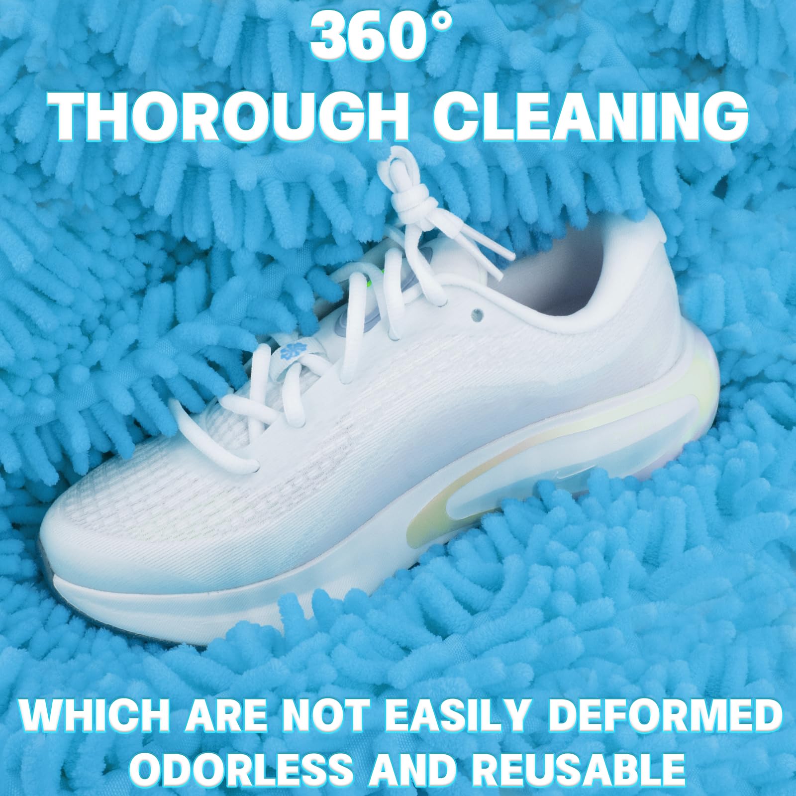 1/2/3 個再利用可能な靴洗浄ランドリーバッグ 360 ° - Sneakers Care のレビューと価格