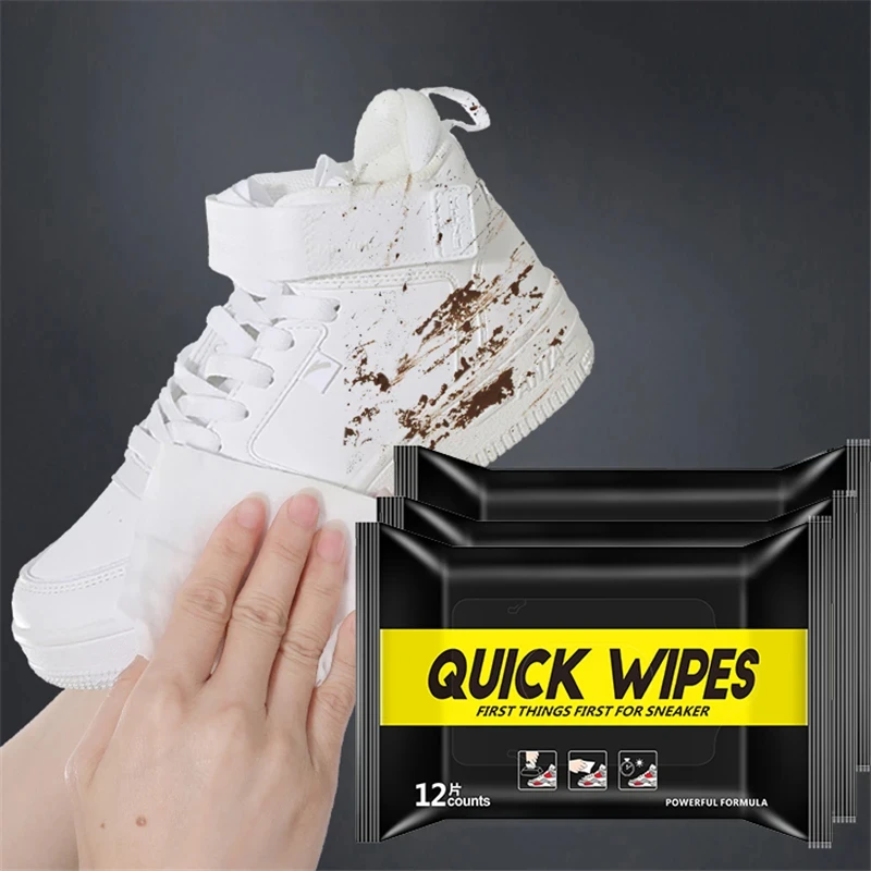 12 個/30 個使い捨て靴クリーンワイプポータブル白靴クリ - Sneakers Care のレビューと価格