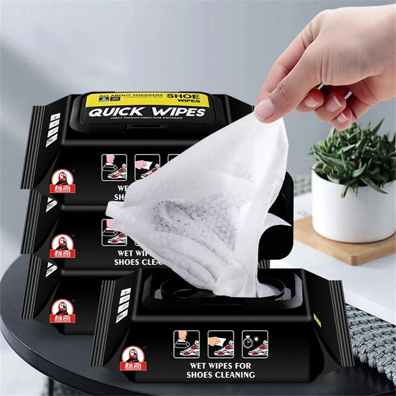 12 個/30 個使い捨て靴クリーンワイプポータブル白靴クリ - Sneakers Care のレビューと価格